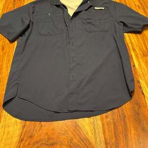 COLUMBIA Tamiami PFG Performance Fishing ooGear Omni Shade Shirt M